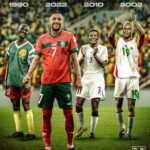 WORLD CUP: TIMELINE OF AFRICAN TEAMS THAT HAVE REACHED THE QUARTER FINALS