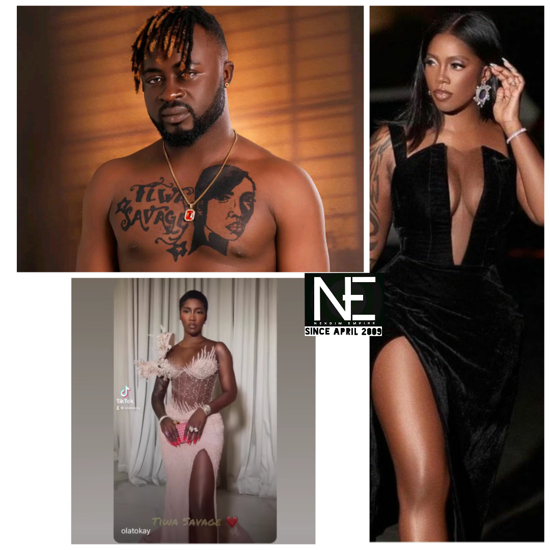 CAMEROON ARTIST OLATOKAY GETS TIWA SAVAGE’S ATTENTION AFTER TATTOOING HER FACE ON HIS CHEST